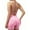 Pink, variant on Women's Yoga Jumpsuits, Workout V Back Rompers for Women Seamless One Piece Tummy Control Jumpsuit Scrunch Yoga Short