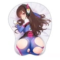 thumbnail image 1 of Alfombrilla de ratón con soporte para reposamuñecas en gel de sílice Overwatch DVA, 1 of 1