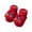 Red wake lion-S, variant on Toddler Winter Socks Holiday Design Plush Interior Slip-Resistant Breathable Combed Cotton Floor Socks For Children