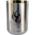 thumbnail image 3 of Rastogi Handicrafts Stainless steel Glass set of six tumbler for water, wine, juice cold drink drinking serving, 3 of 5