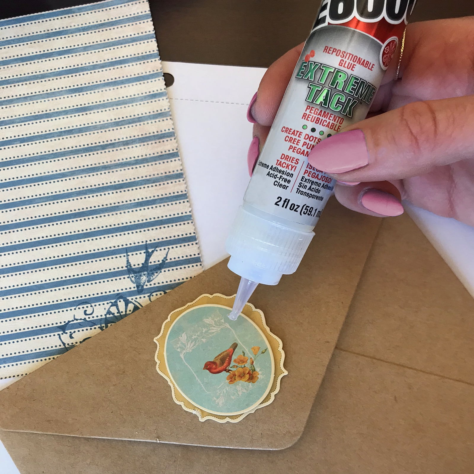 E6000 Extreme Tack Glue, 8 Pack