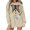 Beige [Halloween Clothes for Women Clearance], variant on Halloween Clothes for Women Loose Fit X-Ray Skeleton Printed Maternity Sweatshirts Pregnancy Announcement Tops Oversized Outfits Womens Sweaters Fall Fashion Clothing Navy, S