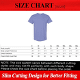 thumbnail image 5 of Gildan Mens Short Sleeve, Large Size Tee, 100% Cotton Comfort, Crew Neck Tee for Men, Arts And Craft, Violet, 3XL, 5 of 5