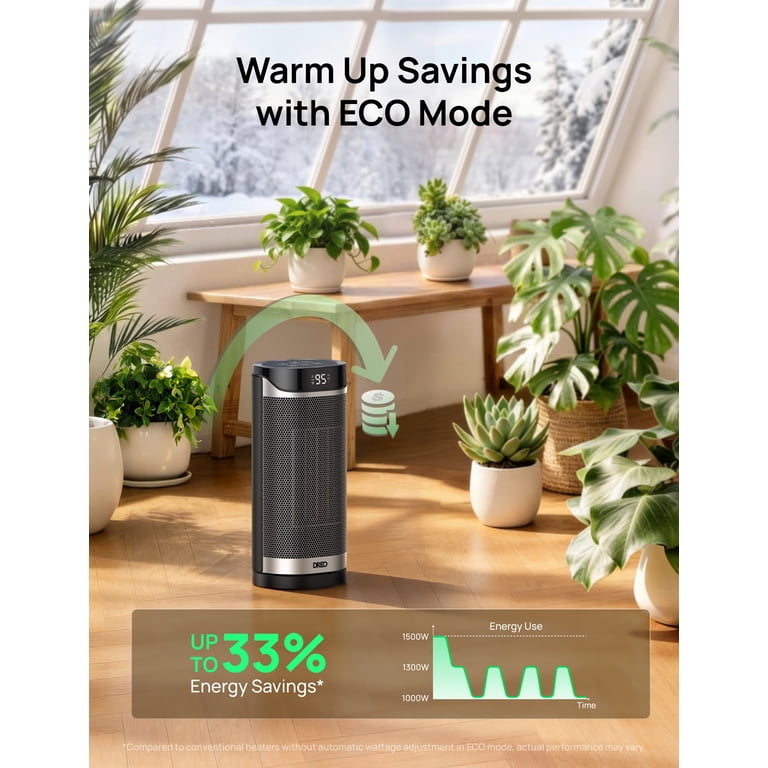 Fast-Heating Oscillating Space Heater photo 4