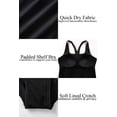 thumbnail image 3 of Charmo Womens One Piece Athletic Racerback Swimsuit Slimming Bathing Suit, 3 of 6