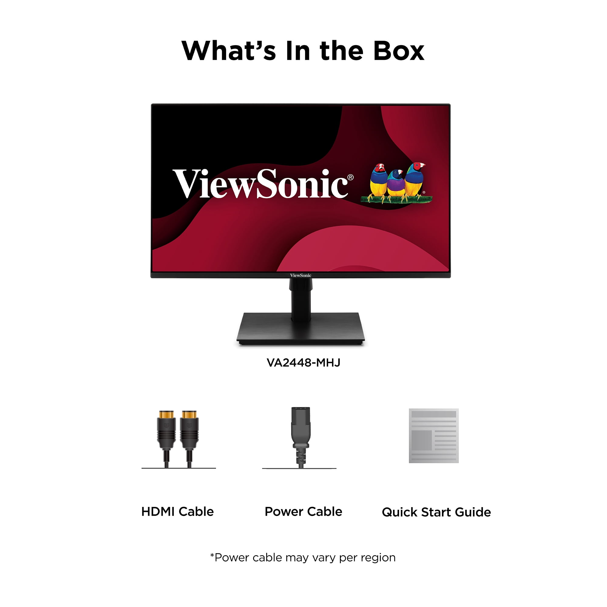 Viewsonic VA2448-MHJ 24" IPS 1080p 120Hz Ergonomics Monitor