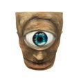 thumbnail image 1 of Resina Con Cabeza De Ojo Creativa, Maceta Decorativa Para Interiores Y Exteriores, Maceta Redonda Para Flores, Plantas Y Hierbas Cateissary HA040328-02, 1 of 6