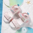 thumbnail image 2 of Sopiago Girls Fashion Athletic Sports Hiking Sandals Light-Weight Adjustable Straps Summer Outdoor Sandals for Girls Pink,12 (Little Kid/Big Kid), 2 of 7