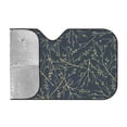 thumbnail image 2 of YFYANG Front Windshield Sun Shade, Autumn Watercolor Tree Branches Foldable Car Visor for Cars, Trucks, SUVs, Small, 2 of 9