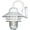 White, variant on KastLite Polycarbonate Nautical Outdoor Wall Light with Clear Lens & White Finish | 13" x 10" | Equivalent to Sunlite 47202-SU