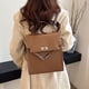 thumbnail image 5 of Daypack Bolso Mochila Monedero Mujer Con Correa Ajustable Cuero PU, 5 of 9