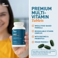 thumbnail image 4 of Dr. Tobias Adult Multivitamin for Women & Men, Energy & Immune Support from 42 Fruits & Vegetables Plus Probiotics, Comprehensive Daily Multivitamins for Men & Women, Non-GMO, 90 Tablets, 30 Servings, 4 of 7