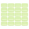 thumbnail image 1 of Unique Bargains Fruit Green Tri-Glide Slide Buckles Webbing Strap Fastener (100 Pack), 1 of 5