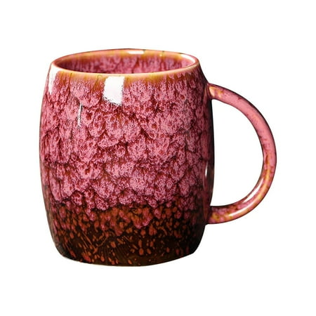

Big Sale! Yiteos Retro Kiln Change Glazed Ceramic Creative Coffee Milk Mug Large Capacity Simple Teacup Household Couple Water Cup 400 Ml Glass&Bottle Clearance Retro Ceramic Cup X1