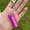 Pink, variant on Portable Waterproof Pill Holder, Keychain Pill Case, Aluminum Single Chamber Pill Container, Compact Pocket Pill Organizer for Travel, Durable Small Pill Box for Medication & Vitamins