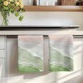 thumbnail image 7 of Sage Green Coastal Wave Kitchen Towels Set of 1, Summer Modern Ocean Beach Absorbent Dish Towels for Kitchen, Microfiber Hand Towel, Quick Drying Tea Towel for Cleaning Decorative Dishcloths, 7 of 7