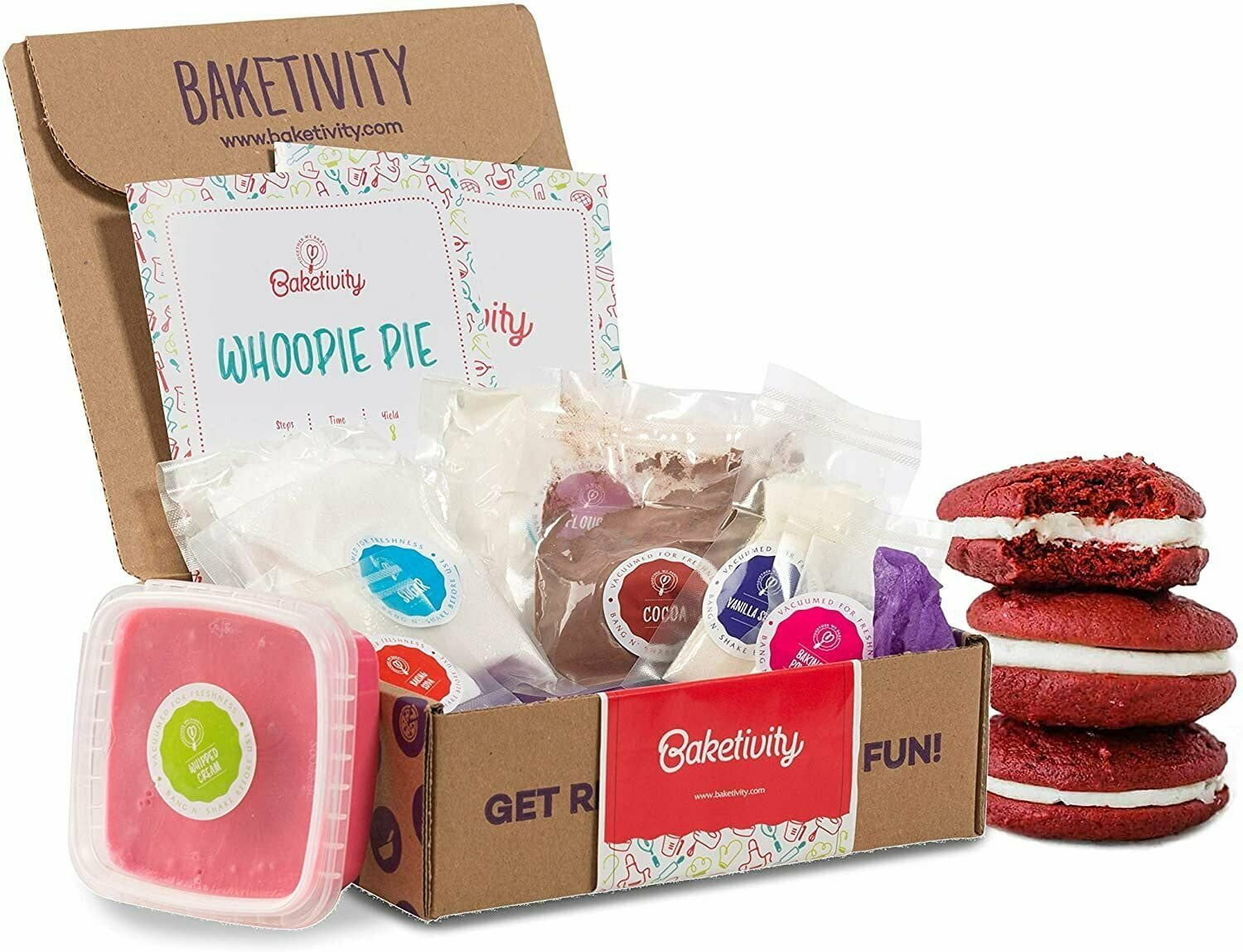 Baketivity Kids Baking Set, Meal Cooking Party Supply Kit for Teens, Real Fun...