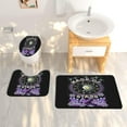 thumbnail image 2 of Funny Skull 4PCS Shower Curtain Sets-Gothic Horror Bathroom Set Accessories with Non-Slip Rug,Toilet Lid Cover, Bath Mat,12 Hooks-72x72in-Retro Skeletons Curtains-Home Decor Women Men Gifts, 2 of 6