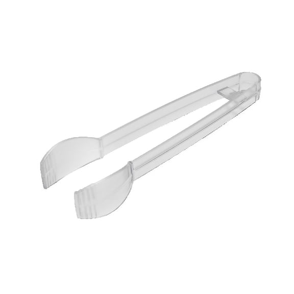 Karat 7" PS Plastic Serving Tong - 48 ct