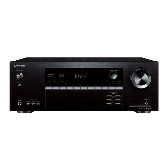 Receptor TX-NR5100B Bluetooth 7.2 Canales Asistente de Voz Onkyo Dolby Atmos de 5.2.2 Canales, Apple AirPlay 2, Negro