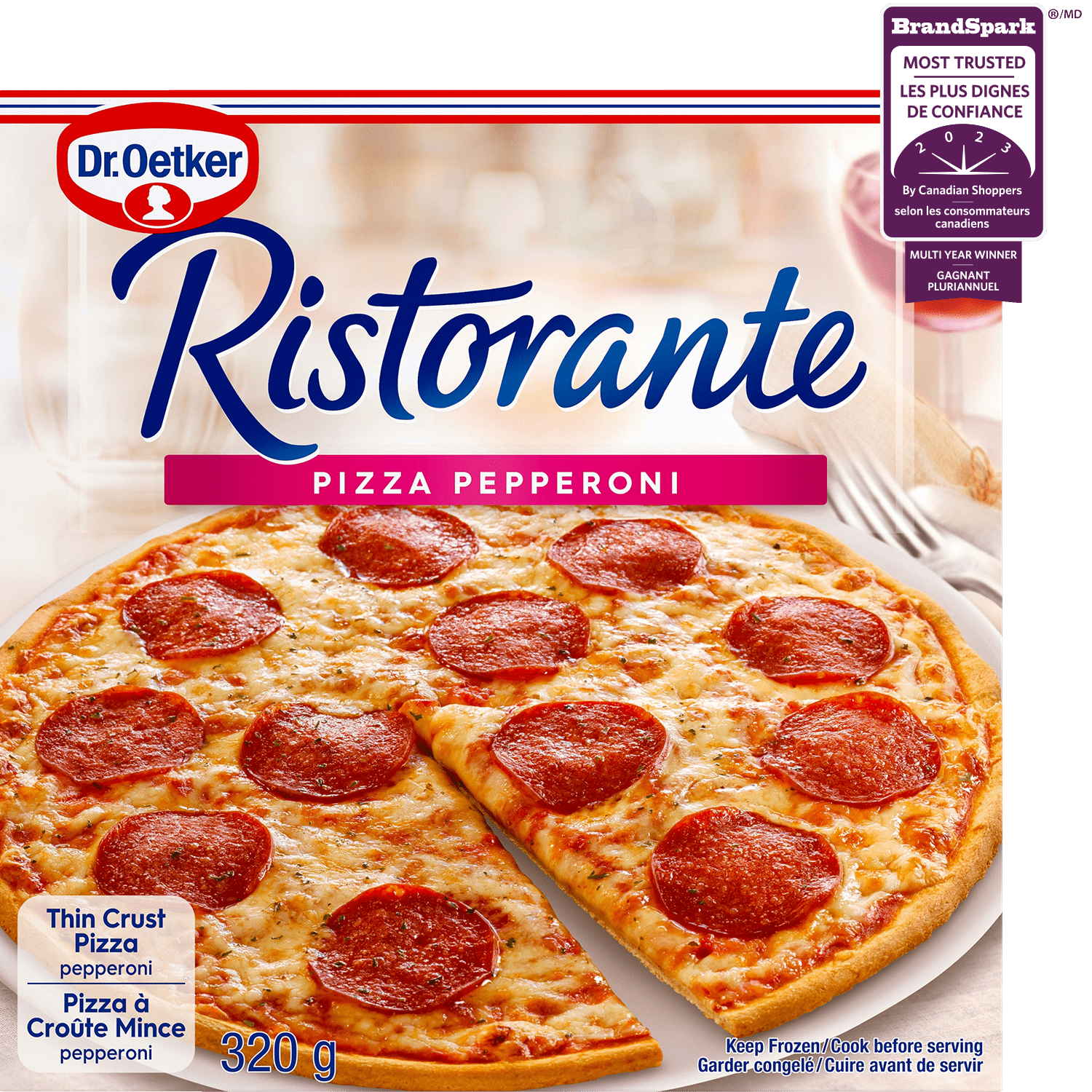 Dr. Oetker Ristorante Pepperoni Pizza, 320 g - Walmart.ca