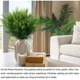 thumbnail image 2 of 4 Pcs Artificial Snapdragon Fern No Fade Greenery Shrubs Outdoor for Vases Farmhouse Garden Porch Patio Wedding Decoration Outsides Dcor, 2 of 7