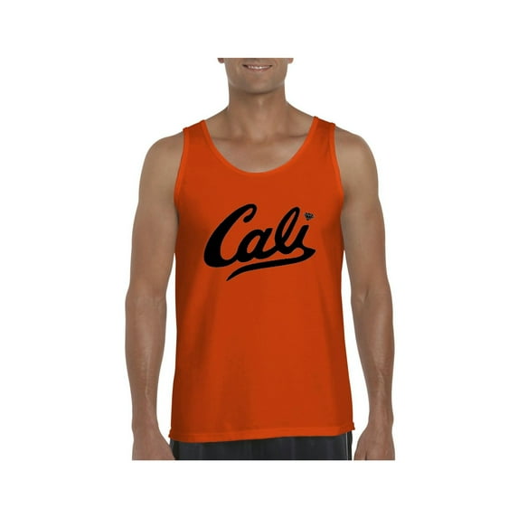 MmF - Men's Tank Top for Men, up to Men Size 3XL - California Cali