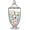 Style-B, variant on 2 Pack 26oz Glass Candy Jars with Clear Decorative Storage Jar for Candy Cookies Wedding Party Favors(9.3 * 4.3inch)