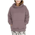 thumbnail image 2 of Free Shipping Hoodies for Women Oversized Sweatshirts Fall Fashion Outfits 2025 Casual Sweaters Tops Fleece Cute Workout Sweatshirts, 2 of 7