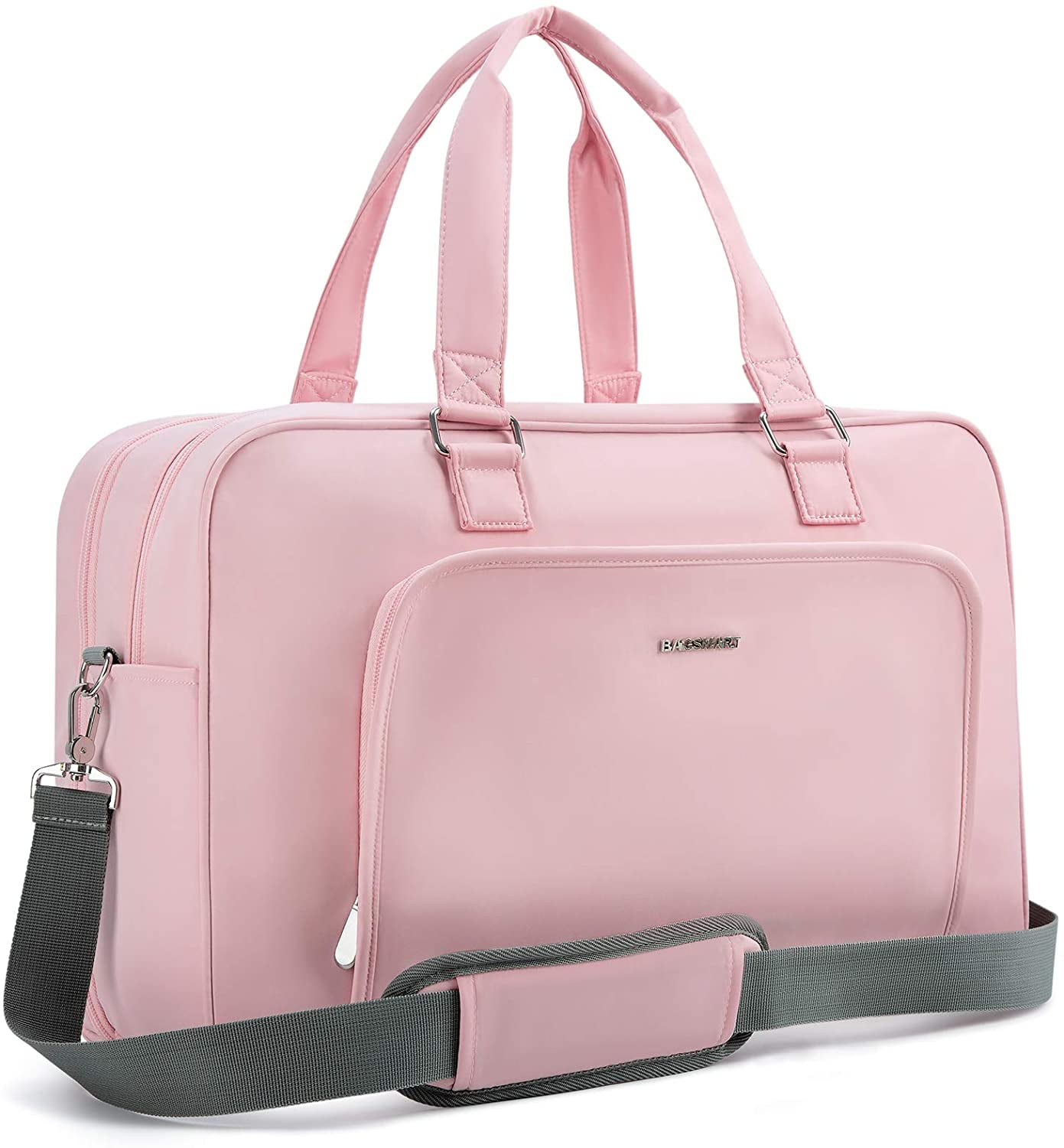 BAGSMART Cubes d'emballage de compression suspendus pour hommes, ensemble de 6 pièces pour l'organisation du placard et les bagages, essentiels de voyage de croisière pour femmes