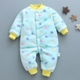thumbnail image 4 of Tiijoy Baby Girl Boy Jumpsuit Cute Warm Romper Clothes, Sizes 0-3M, 4 of 4