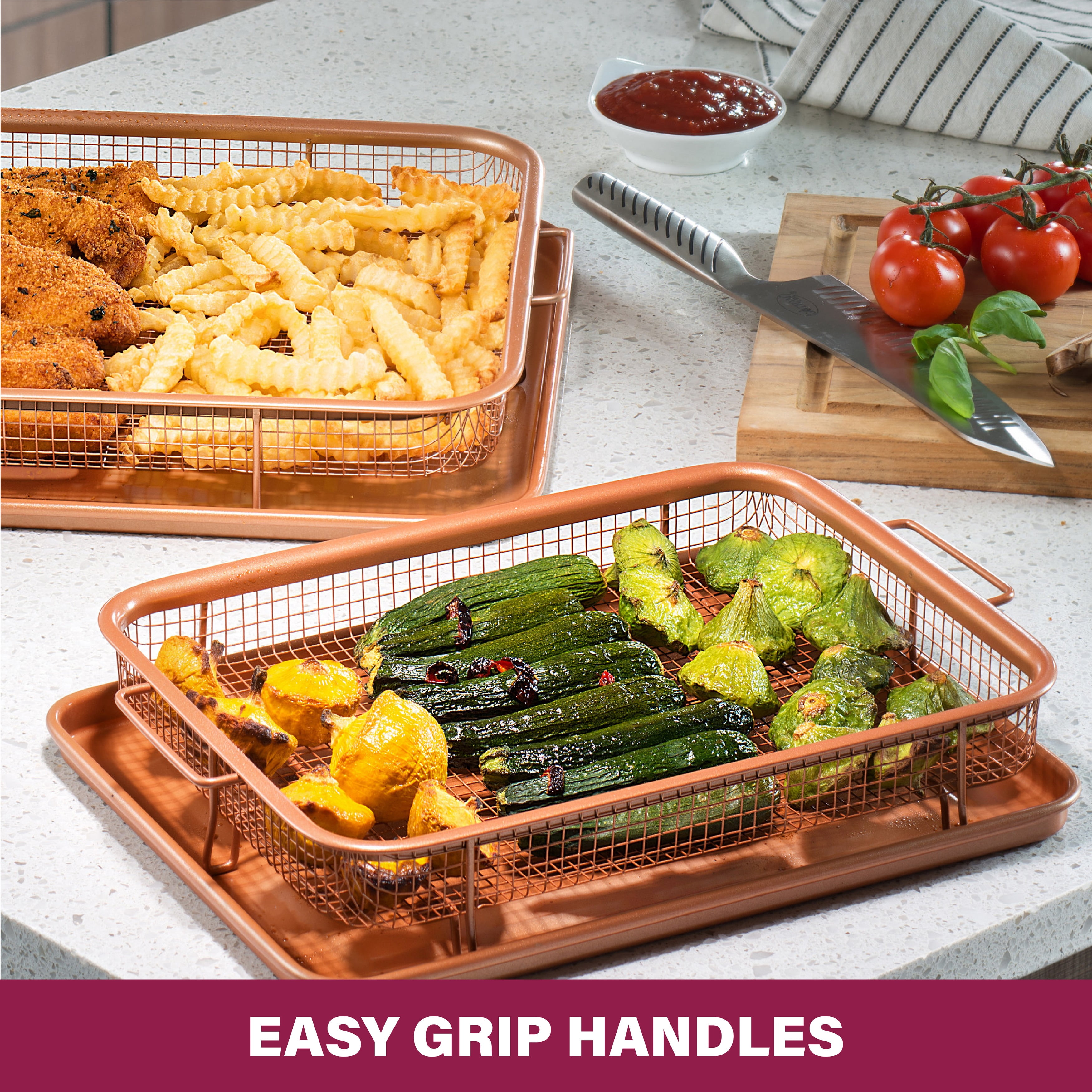 Gotham Steel Diamond Crisper Tray