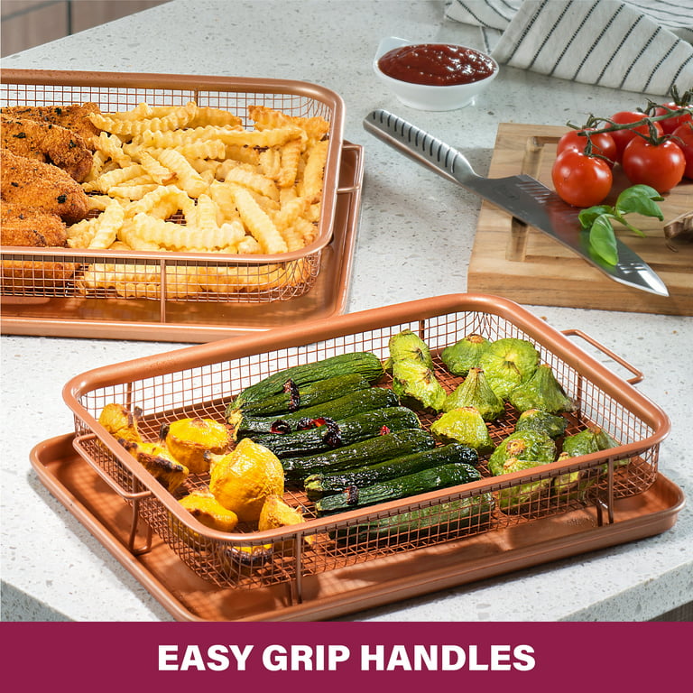 Gotham Steel Crisper Tray Review: Fried Foods in the Oven
