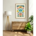 thumbnail image 5 of Kate and Laurel Sylvie Keep Growing Framed Canvas Wall Art by Rachel Lee of My Dream Wall, 23x33 Natural, Decorative Inspirational Floral Art for Wall, 5 of 6