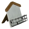 thumbnail image 3 of House Shaped Business Card Holder Metal and Wood, 3 of 4
