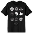 thumbnail image 7 of Naruto Anime Cartoon Tailed Beast Logo Mens Black Graphic Tee-S, 7 of 7