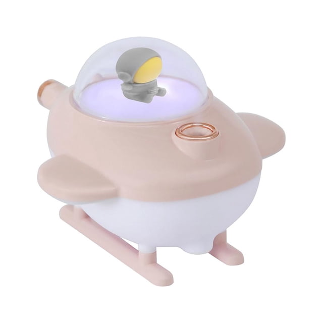 Difusor de aceites esenciales de aire, difusor USB pequeño y silencioso, difusor de aroma para oficina, Rosa