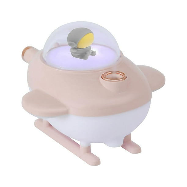 Mini humidificador de aire, difusor de aceites esenciales, humidificador de aroma, difusor humidificador Rosa