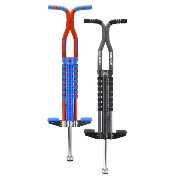 New Bounce Bâton Pogo - Prise Facile Pro Sport PogoStick - Ensemble Combo de 2 pour Enfants Plus Âgés et Ados