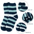 thumbnail image 5 of Loritta Fuzzy Fluffy Socks for Women Soft Warm Cozy Winter Socks Gifts, 7 Pairs, 5 of 6