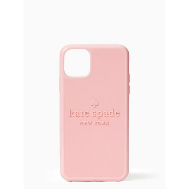 Kate Spade New York Kate Spade Logo Iphone 11 Case Bright Carnation Walmart Com Walmart Com