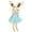 Blue, variant on Hxlamzoo Kids Toys Ballerina Doll Stuffed Bunny Stuffed Bunny Doll Toy Bunny Stuffed Animals for Girls Easter Stuffed Birthday Easter Toys Clearance Sale