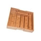 thumbnail image 5 of Yuarrent Bandeja para cubiertos de bambú no retráctil de cocina, caja de almacenamiento, vajilla, hogar, cocina, herramientas de joyería, Organizadores de utensilios de cocina, 5 of 6