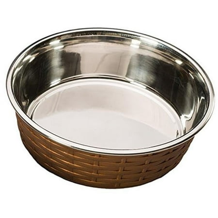 UPC: 0077234585030 | Spot Ethical Products 685-58503 30 oz Soho Basket Weave Dog Dish Copper