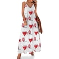 thumbnail image 1 of Vestido sin mangas de Martini navideño, vestido de fiesta 2024, vestido de noche para mujer, elegante y chic, vestidos largos para mujer, 1 of 7