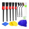 thumbnail image 2 of QTOCIO Brosse Ronde en Plastique 13 Pcs pour Nettoyage de Voiture, 2 of 9
