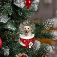 thumbnail image 3 of KCEHTA Dog Christmas Ornaments, Dog Ornaments for Christmas Tree, Cute Funny Dog Themed Christmas Tree Decorations for Home Party Farmhouse Decor, 3 of 5