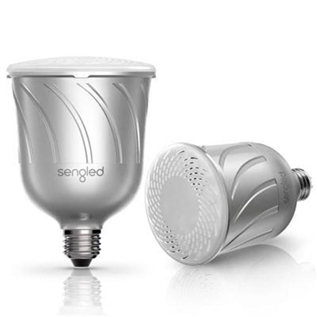 LED Bulb White 2 Pack Sengled Pulse LED Smart Bulb w JBL Bluetooth Speaker