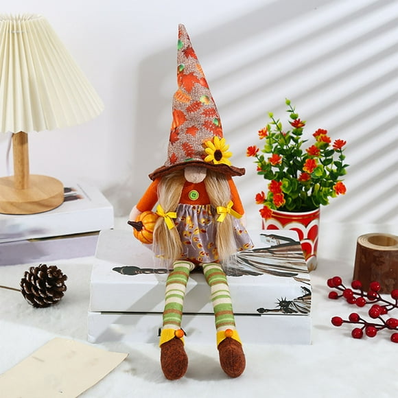 TIMIFIS Thanksgiving Gnome Thanksgiving Gnome Plush DecorationsTurkey Gnomes Scandinavian Autumn Fall Season Decor, Tiered Tray Decor, Table Decoration Fall DecorFall