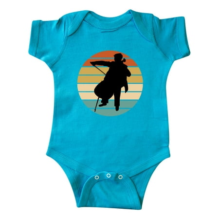 

Inktastic Cello Vintage Cellist Music Gift Gift Baby Boy or Baby Girl Bodysuit